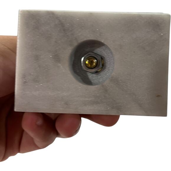 white and gold kicking ball boy soccer Trophy - Picture 6 of 7